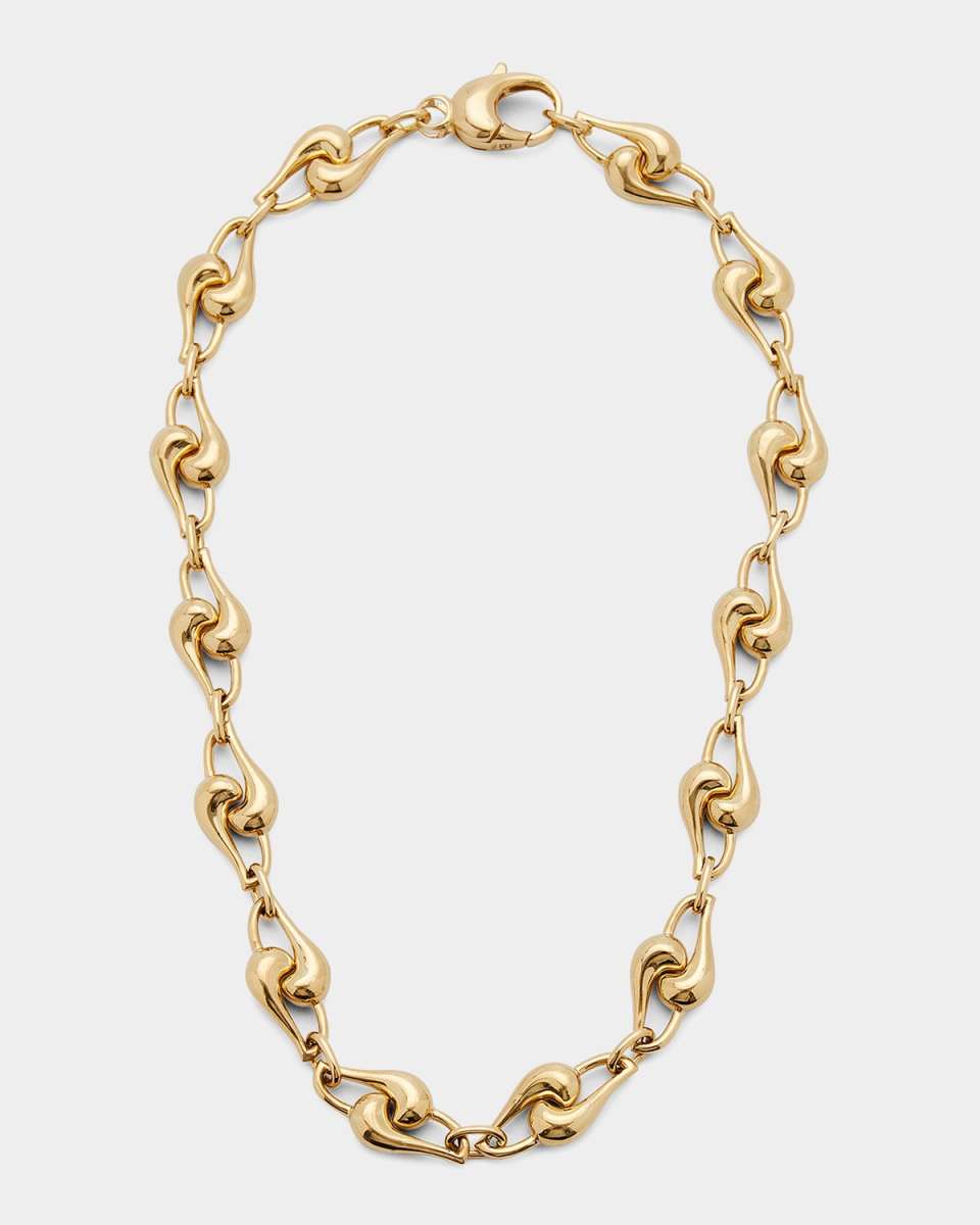 18k Yellow Gold Knot Necklace